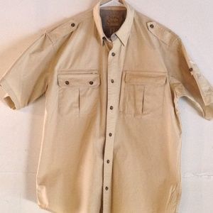 Men's Cabela's Safari Series short sleeved shirt